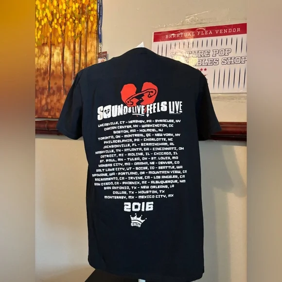 Gildan Black Graphic Tee - 5 Seconds of Summer - Picture 7 of 10